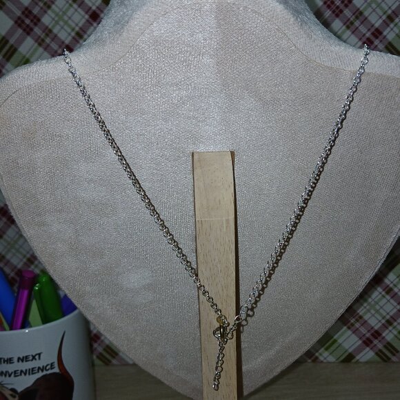 Silver Tone Brass Harry Potter Hogwarts Pendant Necklace Jewelry #104 - Picture 6 of 11